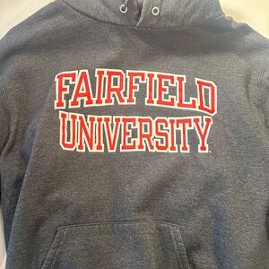 Champion Gray Fairfield University Hoodie